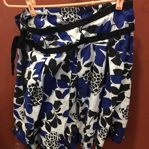 Knee-Length Cotton Skirt
